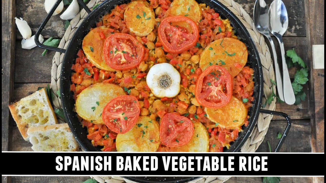 Spain's Most UNDERRATED Rice Dish | Oven-Baked Spanish Vegetable Rice