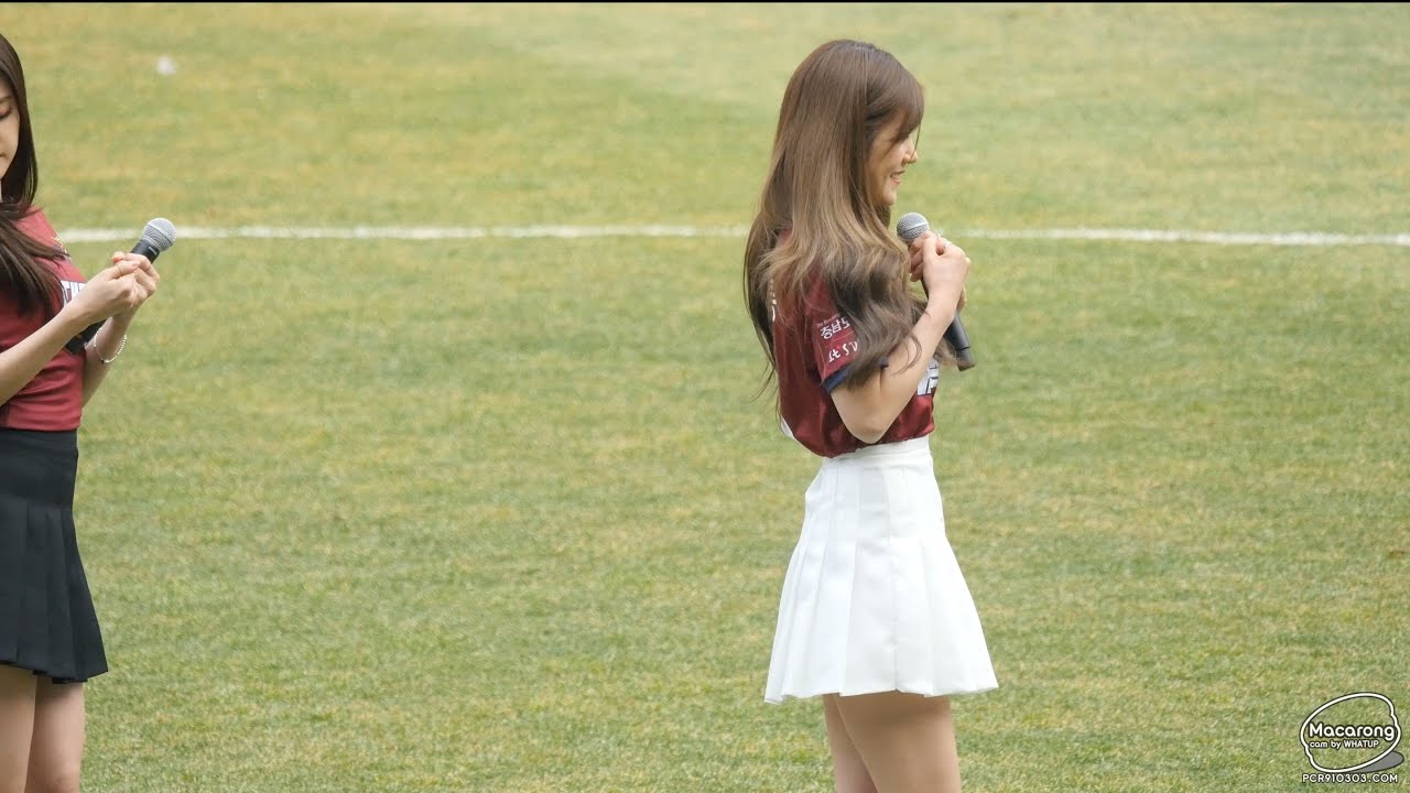 170312 대전시티즌 홈 개막전 축하공연 내가설렐수있게 초롱 직캠 by 마카롱닷컴
