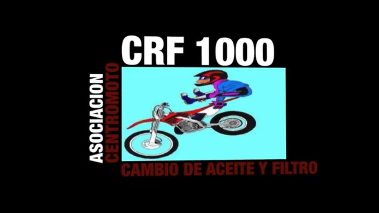 AFRICA TWIN CRF1000 CAMBIO DE ACEITE Y FILTRO