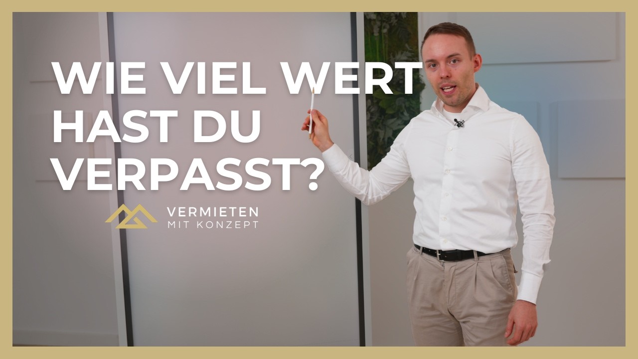 WERTENTWICKLUNG verschlafen? So viel hättest du in den letzten Jahren verdienen können!