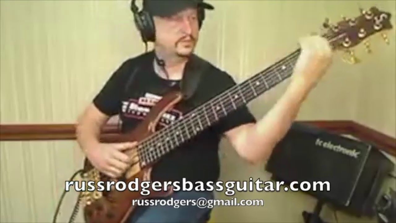 Skype Bass Lesson On Right Hand Form For Slap Bass With Russ Rodgers
