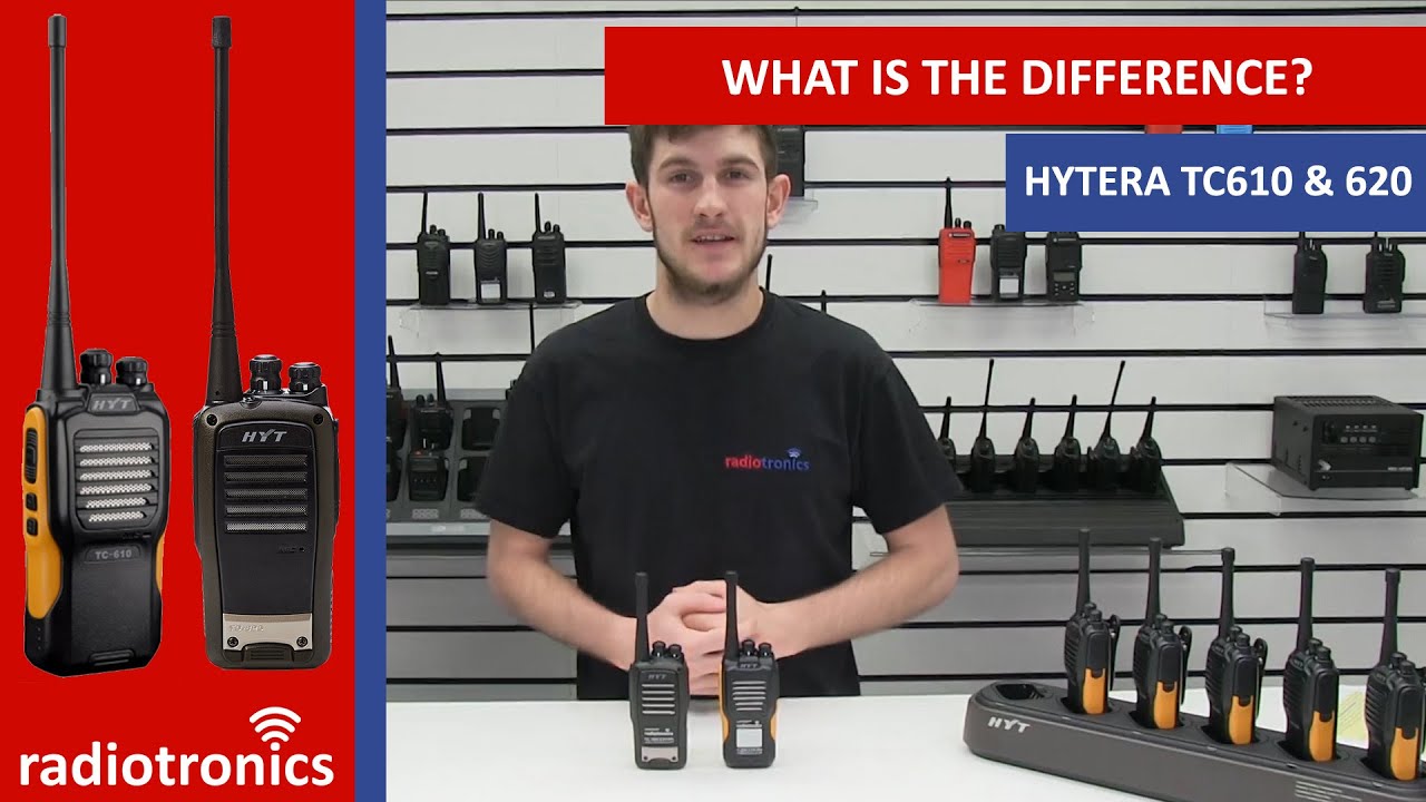 Hytera HYT TC-610 & Hytera HYT TC-620 Two Way Radios - Complete Overview