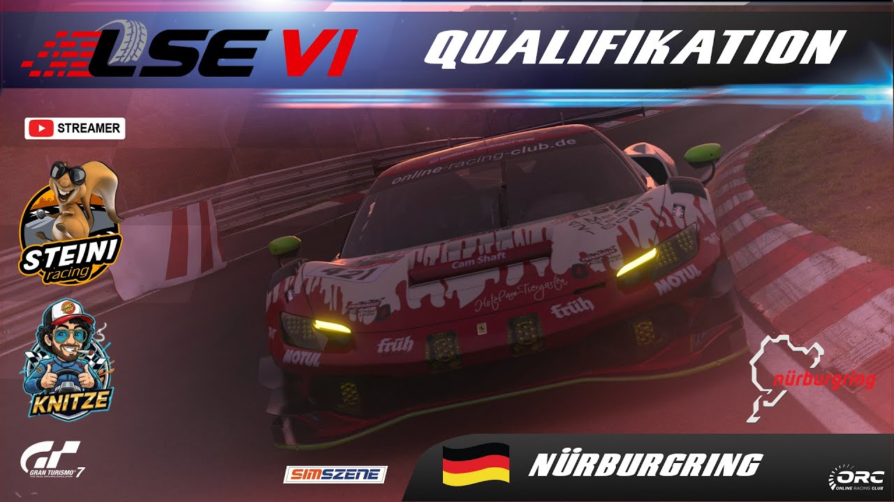 ORC | GT7 | LSE 6 | Quali f1 | 24h Nürburgring