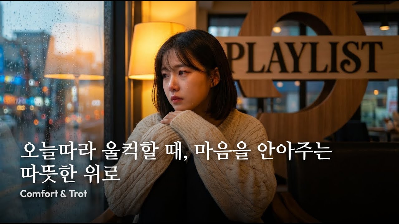 playlist 💧 오늘따라 울컥할 때, 마음을 안아주는 따뜻한 위로 | Comfort & Trot