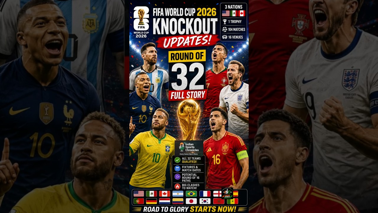 FIFA World Cup 2026 Round of 32 updates |😱 Ronaldo, Messi, Mbapp&eacute; Create HISTORY |Germany, Dutch OUT