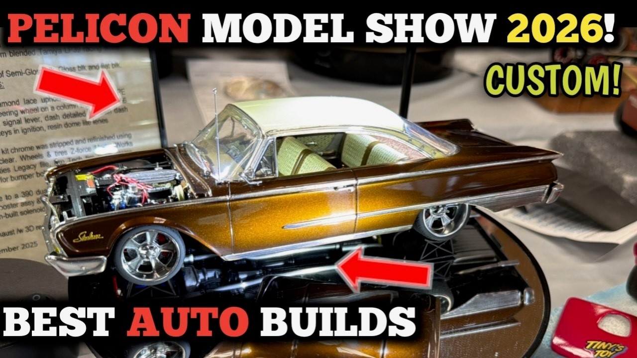 Ultimate Auto Builds from Pelicon Model Show 2026!