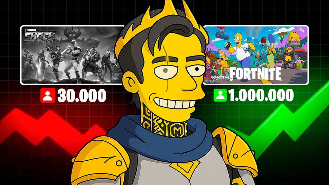 Os Simpsons “SALVARAM” o Fortnite!