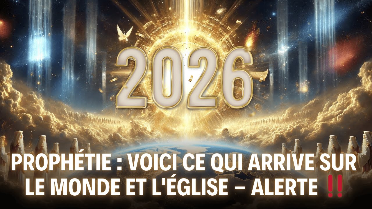 PROPHÉTIE 2026 :  VOICI CE QUI ARRIVE SUR LE MONDE ET L'ÉGLISE - ALERTE 🚨 Part 2