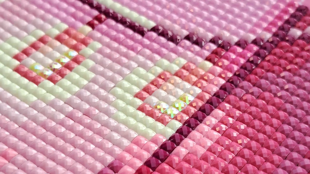 Relaxing Diamond Painting ASMR - Diamond Art Club  - No Talking - Real Time