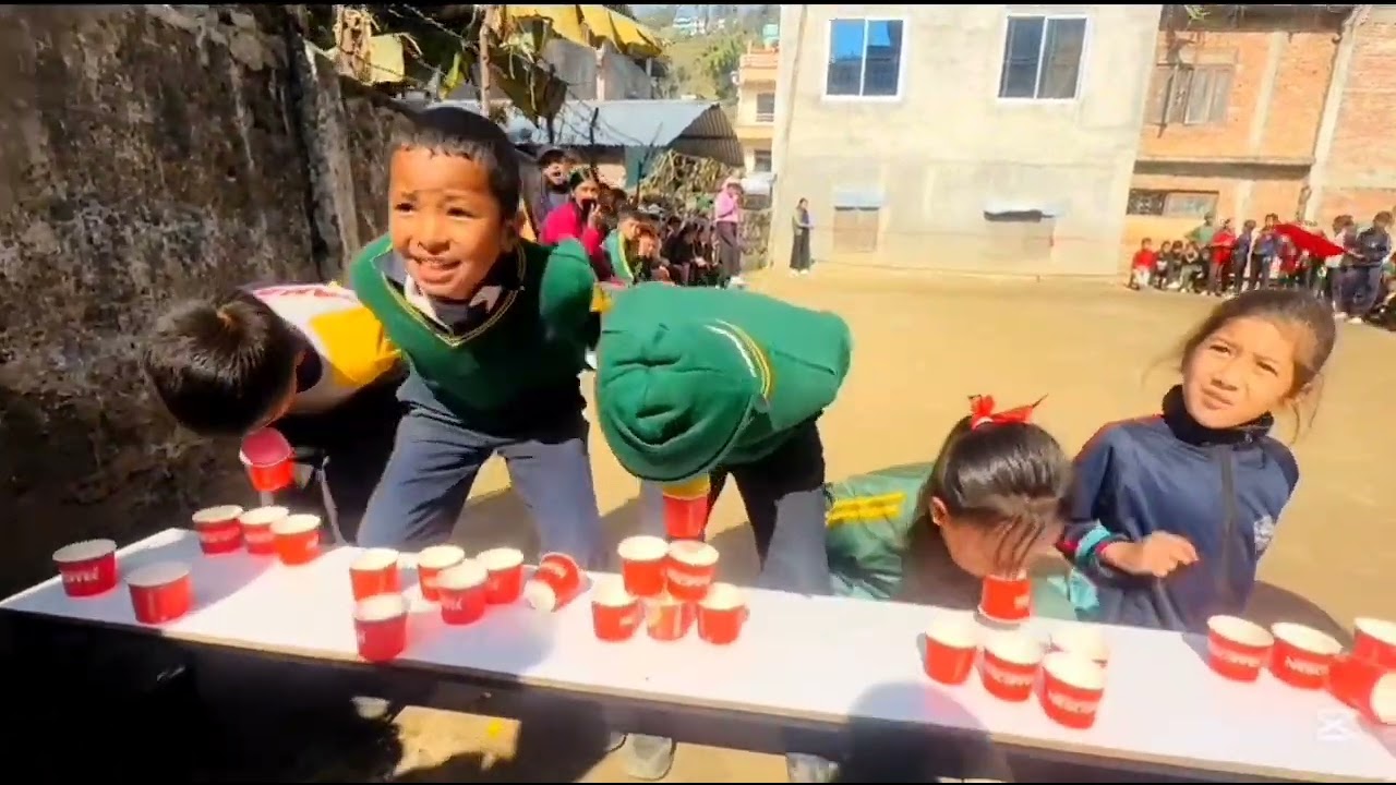 Pyramid game | Sports day | Samata School | House wise competition 