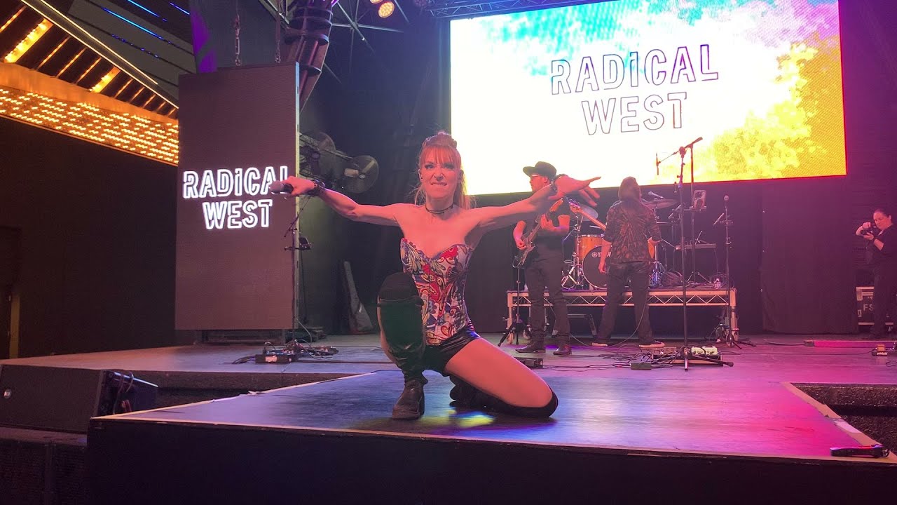 Radical West with Lisa Foiles performing Jessie's Girl