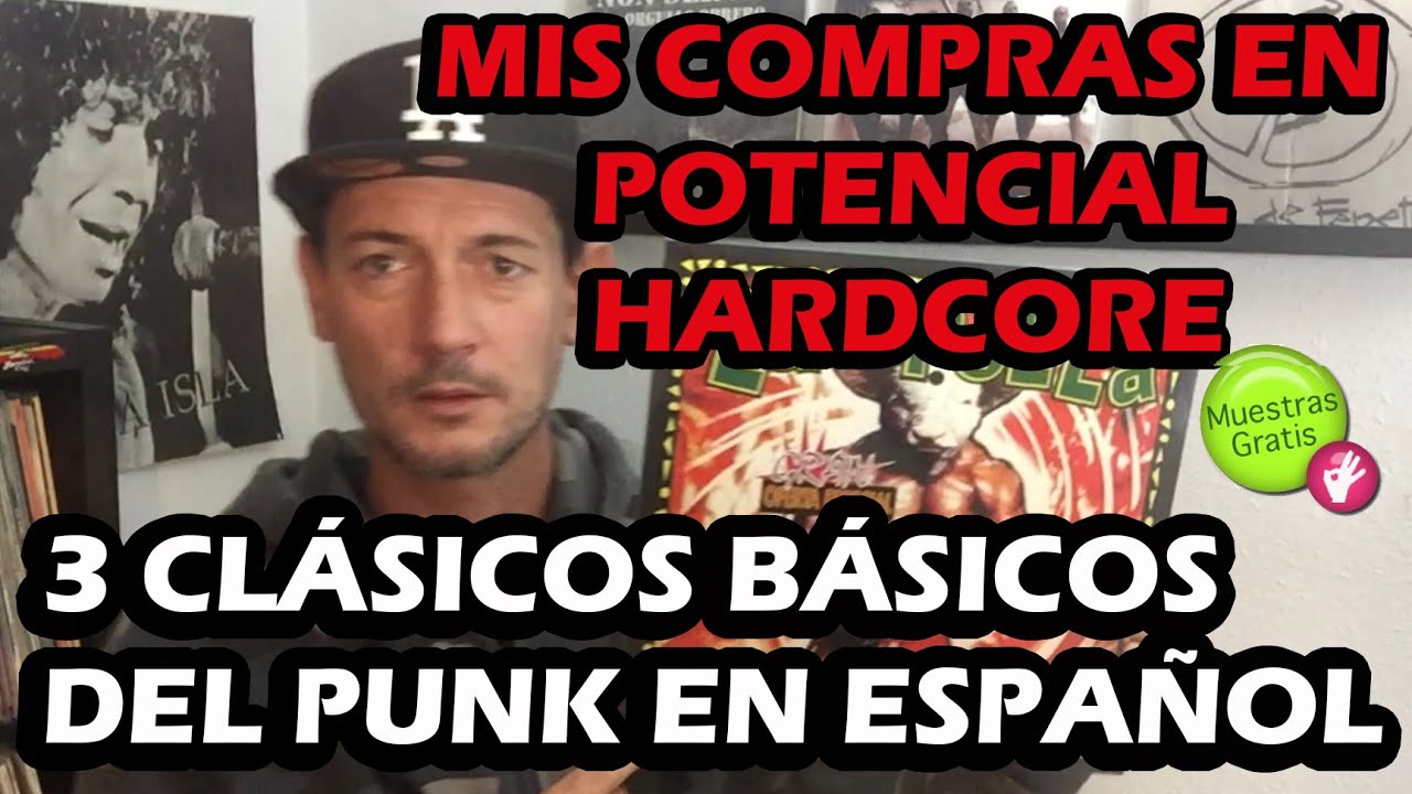 3 Discos cl&aacute;sicos de Punk en espa&ntilde;ol. Comprados en Potencial Hardcore. Spanish Punk Rock