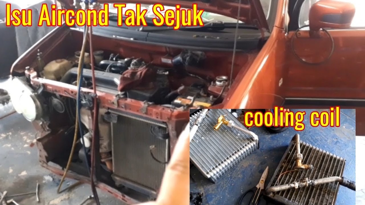 CARA GANTI 1,SET AIRCOND KERETA. #TUTORIAL #Diy #ALANstYLE