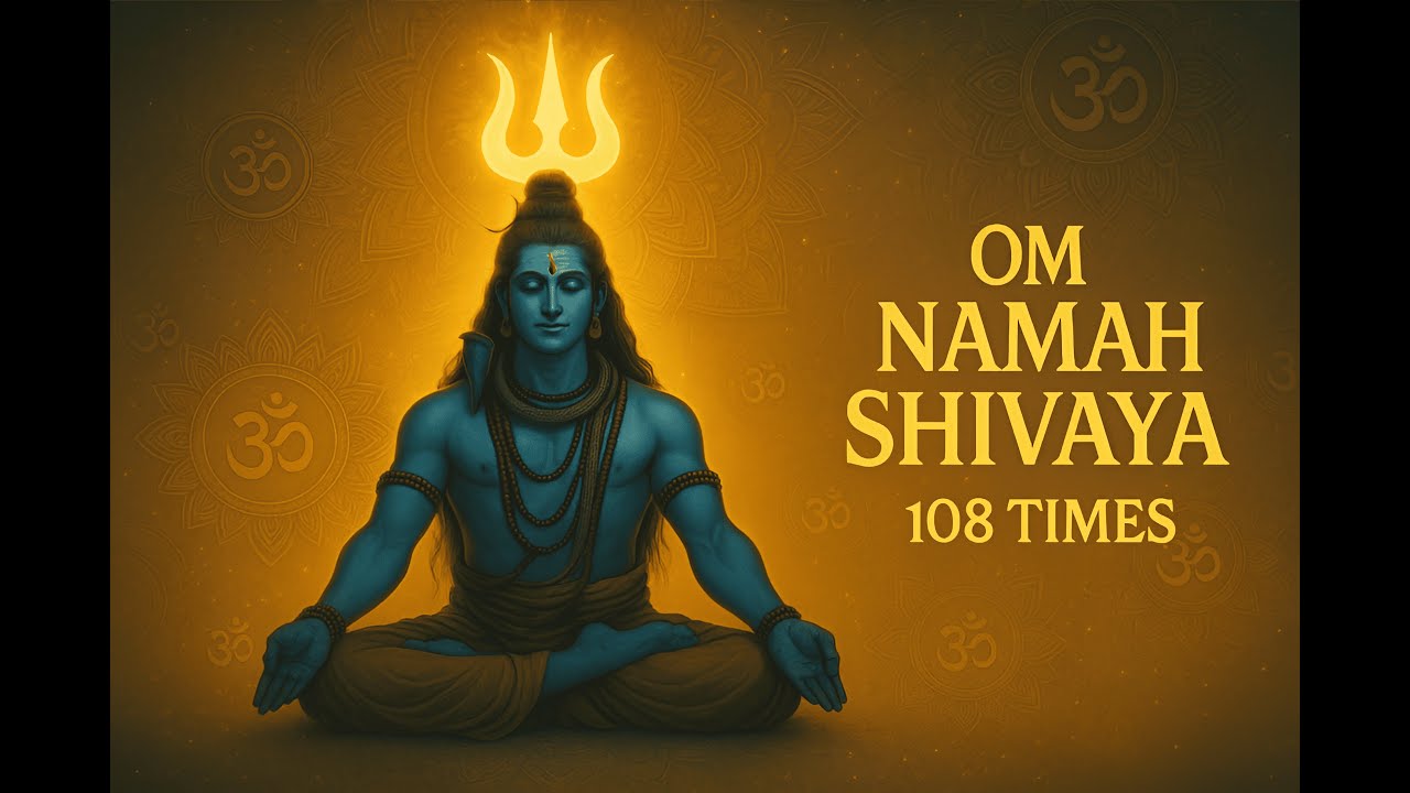 Powerful 108 Times Chanting Of Om Namah Shivaya | Most Peaceful Shiva Mantra | Listen Daily!