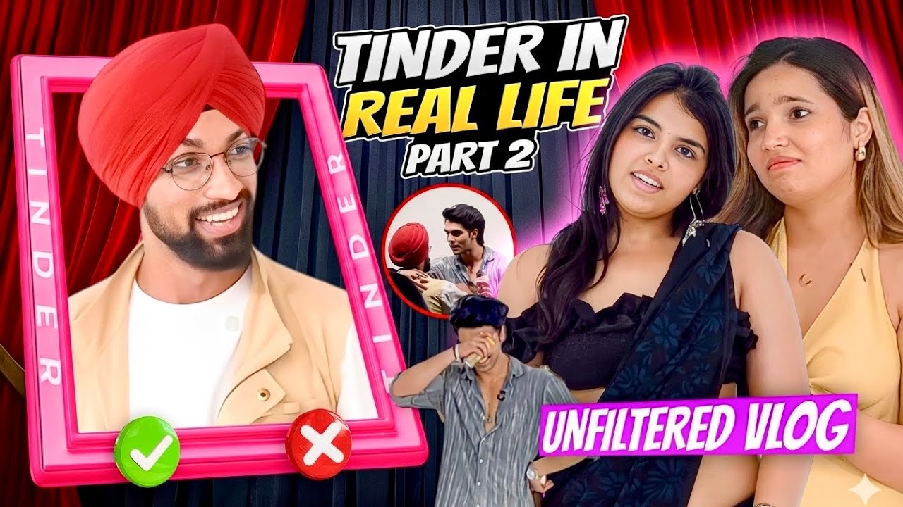 Tinder in Real Life - Part 2 (She abused me🤬)Fight broke out😱Unfiltered Footage bts🎥 *no clickbait*