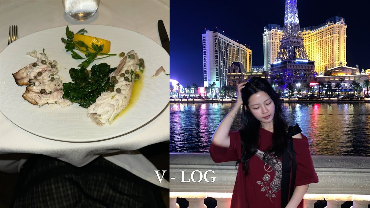 라스베가스 V-LOG 2편 (ft. 맛집리스트, 호텔구경하고 쇼 보고 크롬하츠 쇼핑하고)