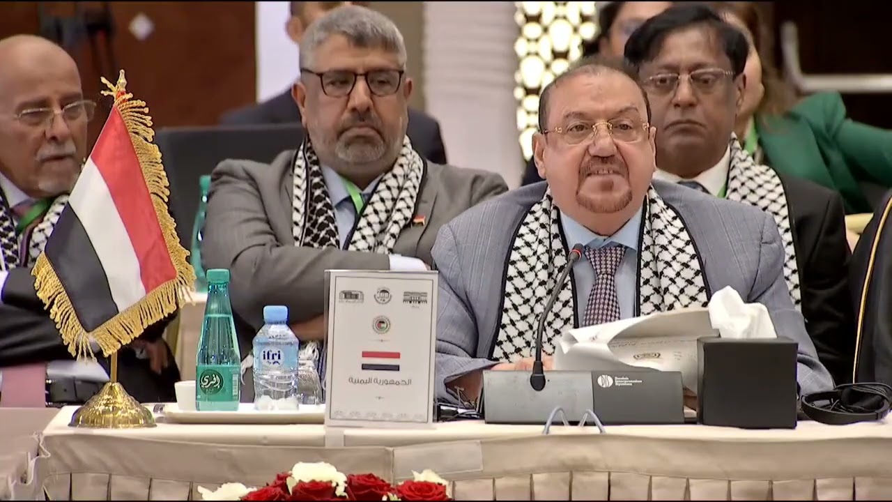كلمة الشيخ سلطان البركاني في اعمال المؤتمر ال 36 للاتحاد البرلماني العربي - الجزائر 26 مايو 2024