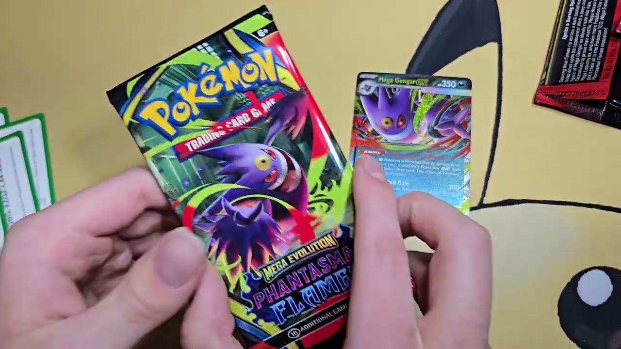 Pokémon Phantasmal Flames 5 Booster packs