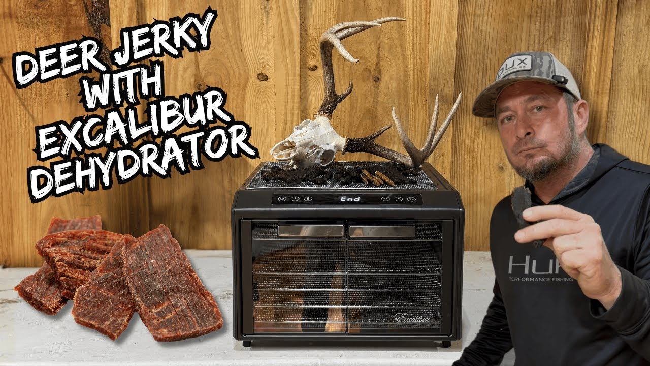 Лучший дегидратор для вяленого мяса? Распаковка Excalibur + Полный рецепт вяленого мяса!