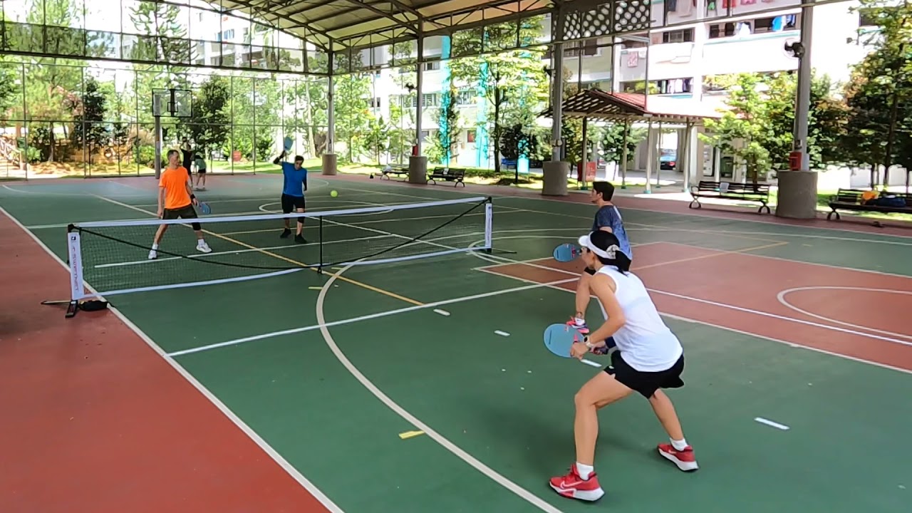 A Snippet of Pickleball in Singapore