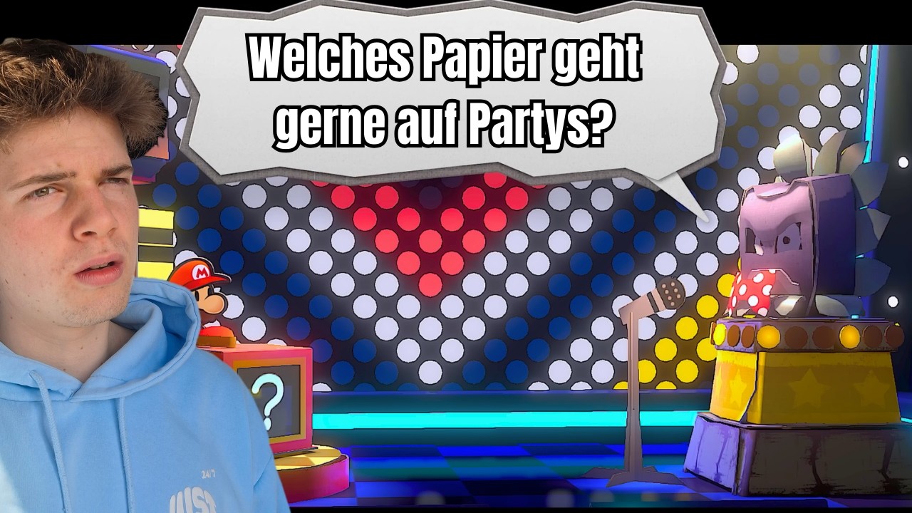 Ein unerwartetes Quiz- Paper Mario: Die Legende vom Äonentor Part 4