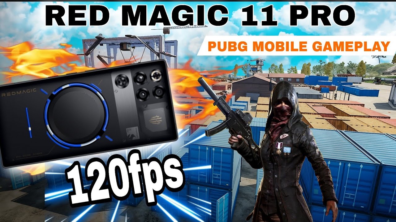 RED MAGIC 11 PRO 💀 120fps locked PUBG Gameplay Test 💥#pubgmobile #bgmi #redmagic11pro 