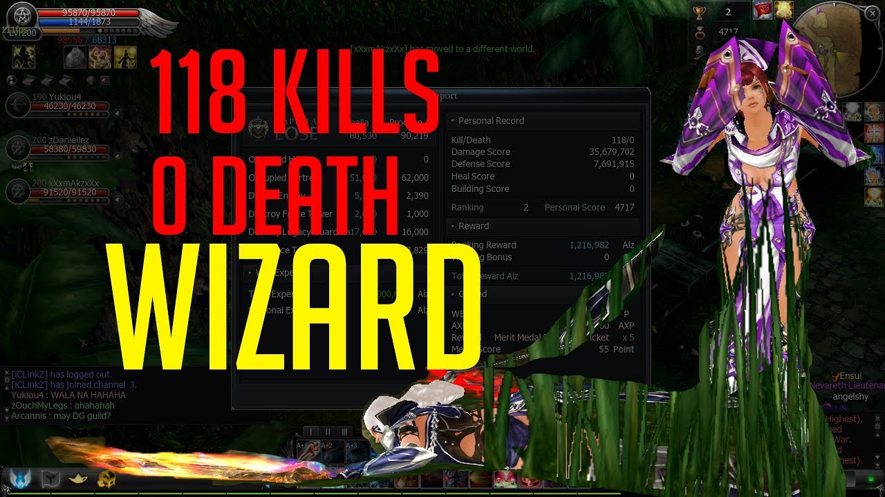 CABAL ONLINE (PH) MISSION WAR WIZARD 118KILLS 0 DEATHS NTENSE PK