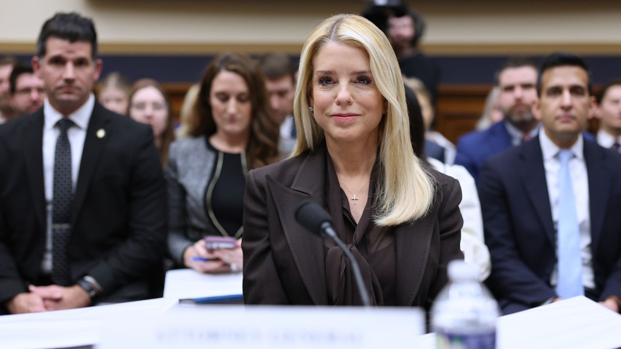 LIVE: AG Bondi grilled over Epstein files, targeting of Trump's political foes