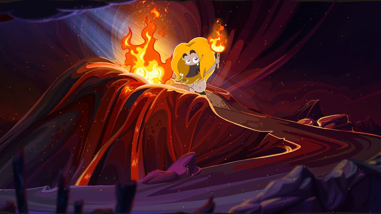 Fire: Ungh’s Quest - Добыл огонь, конец (без комментариев). 
