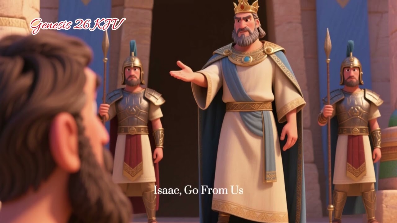 Genesis 26_Faith of Isaac in  Desert🏝️#animatedbiblechapters #animated_bible_gen-rev