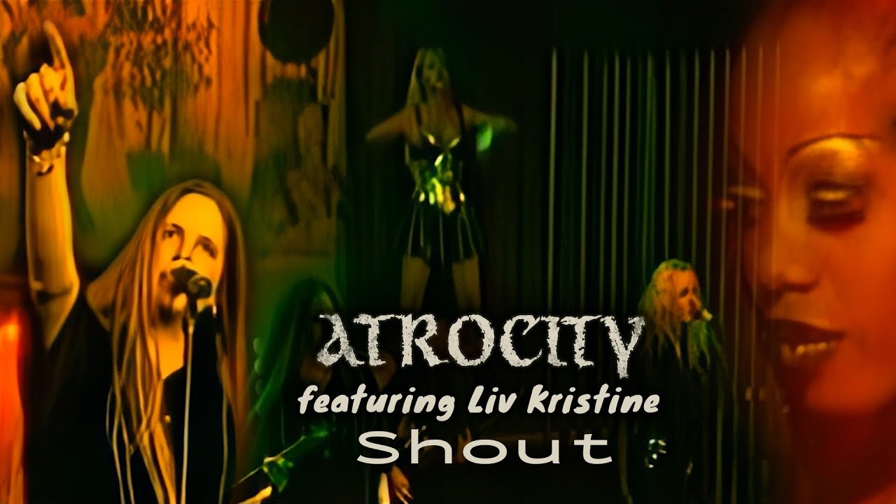 Atrocity feat. Liv Kristine - Shout (Tears For Fears cover) (official music video, better quality)