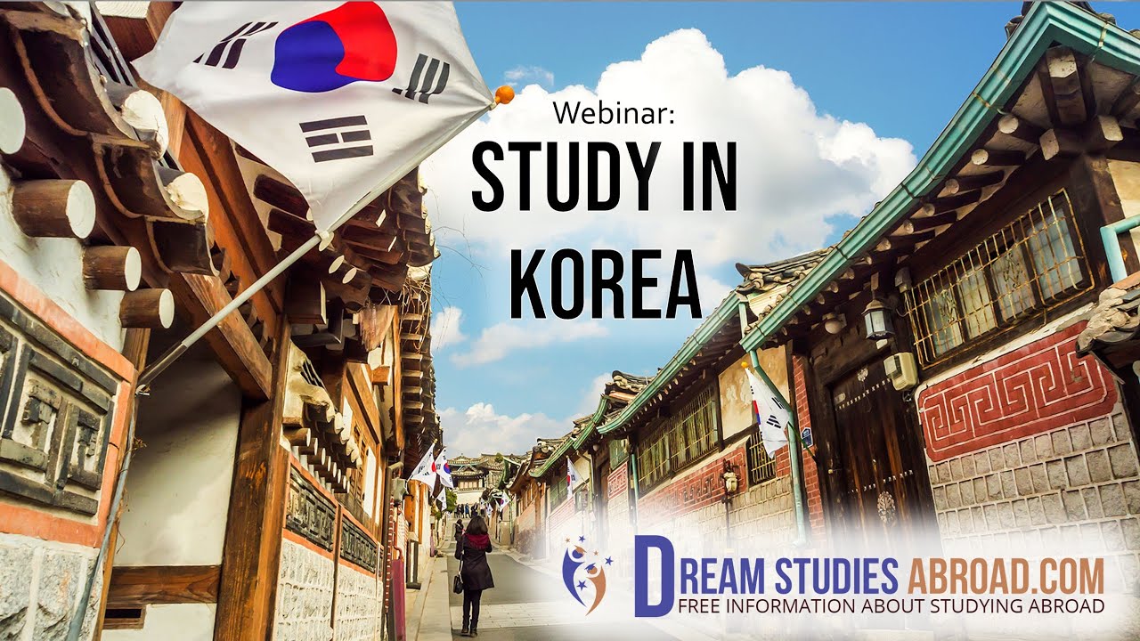 Study in Korea webinar with DreamStudies
