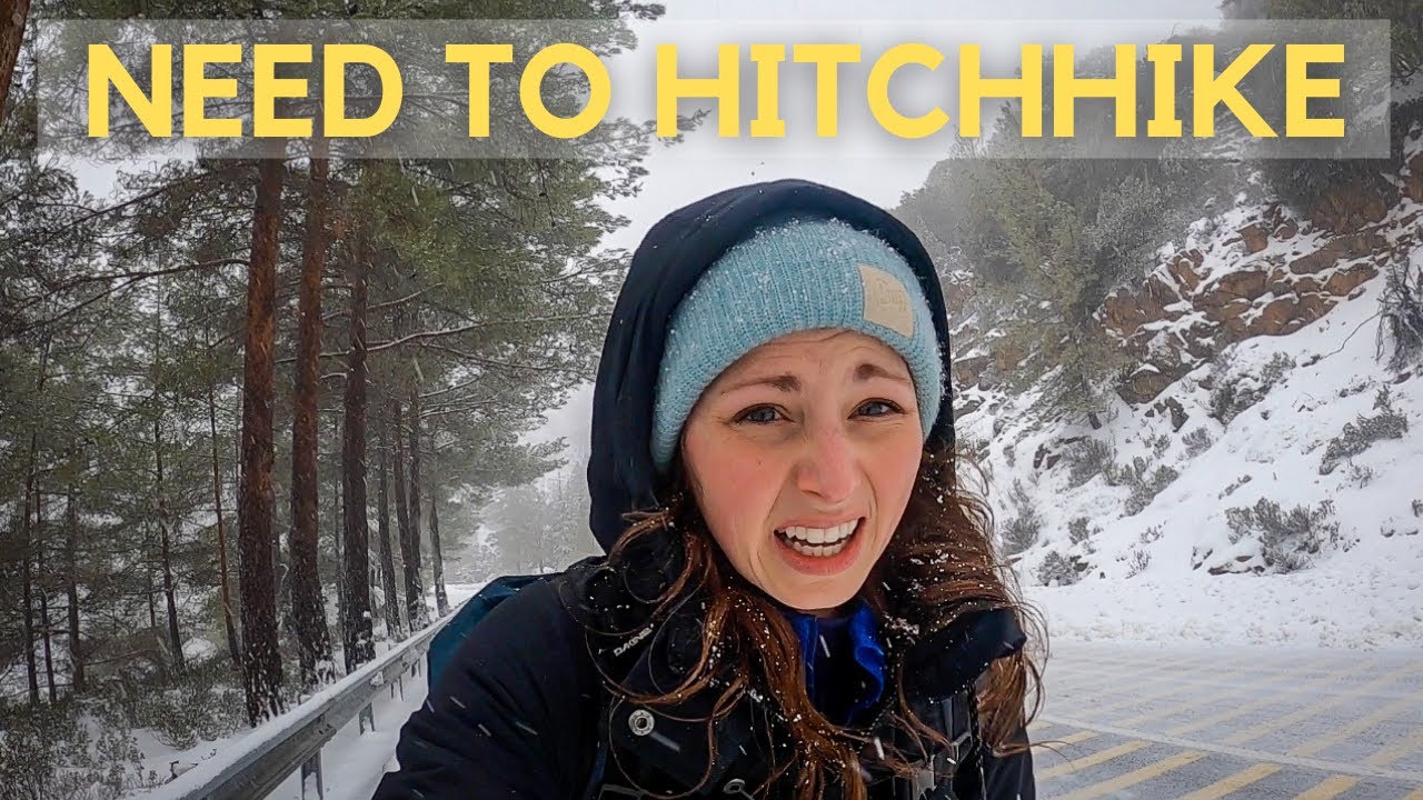 🥶 I ALMOST GOT STUCK in a SNOWSTORM in Troodos Mountains, CYPRUS (Peak 2)