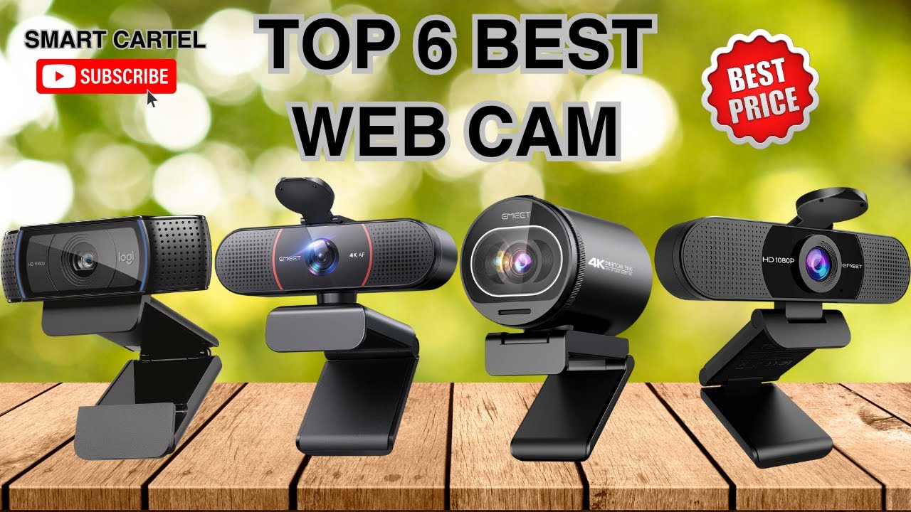 The Top 6 Best Webcams of 2025 (For Streaming, Meetings & Gaming)