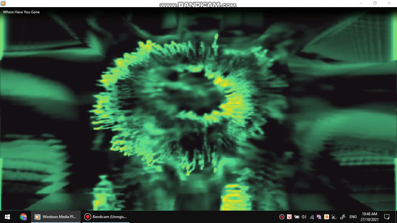 windows media player of visualization battery - randomization