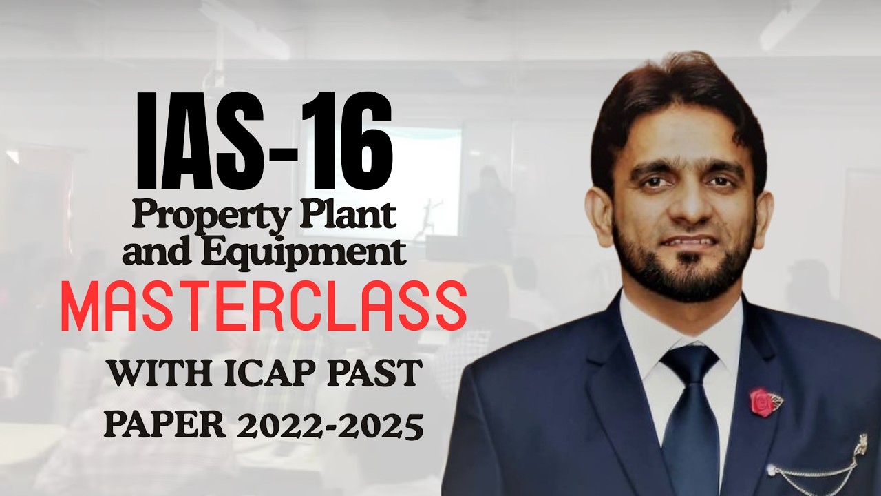 IAS 16 PPE Master Class Disclosures