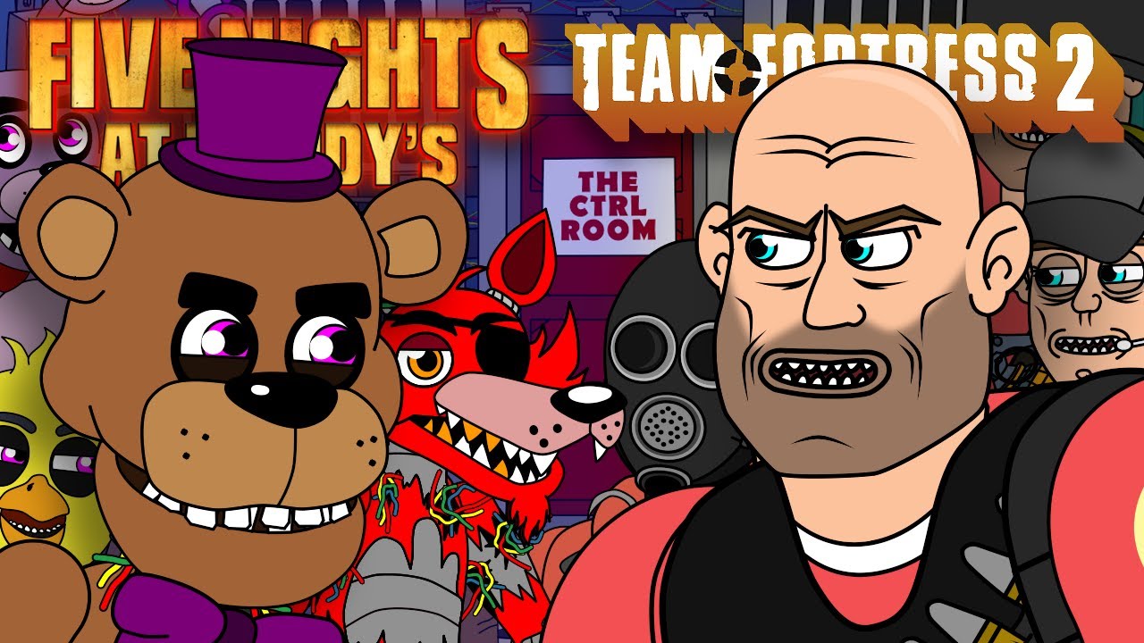 FNAF vs TF2 (Parody Horror Animation)