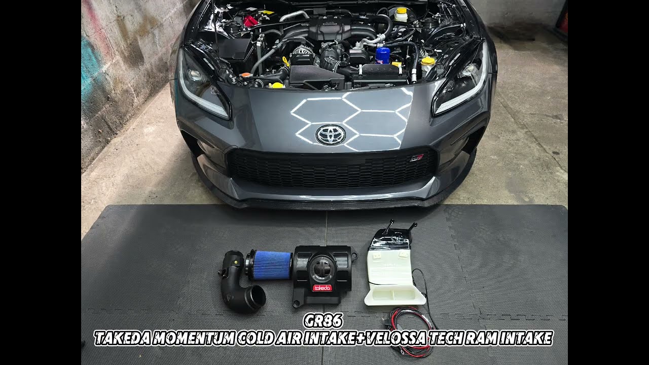 GR86 With aFe POWER Takeda Momentum Intake+ VELOSSA BIG MOUTH 