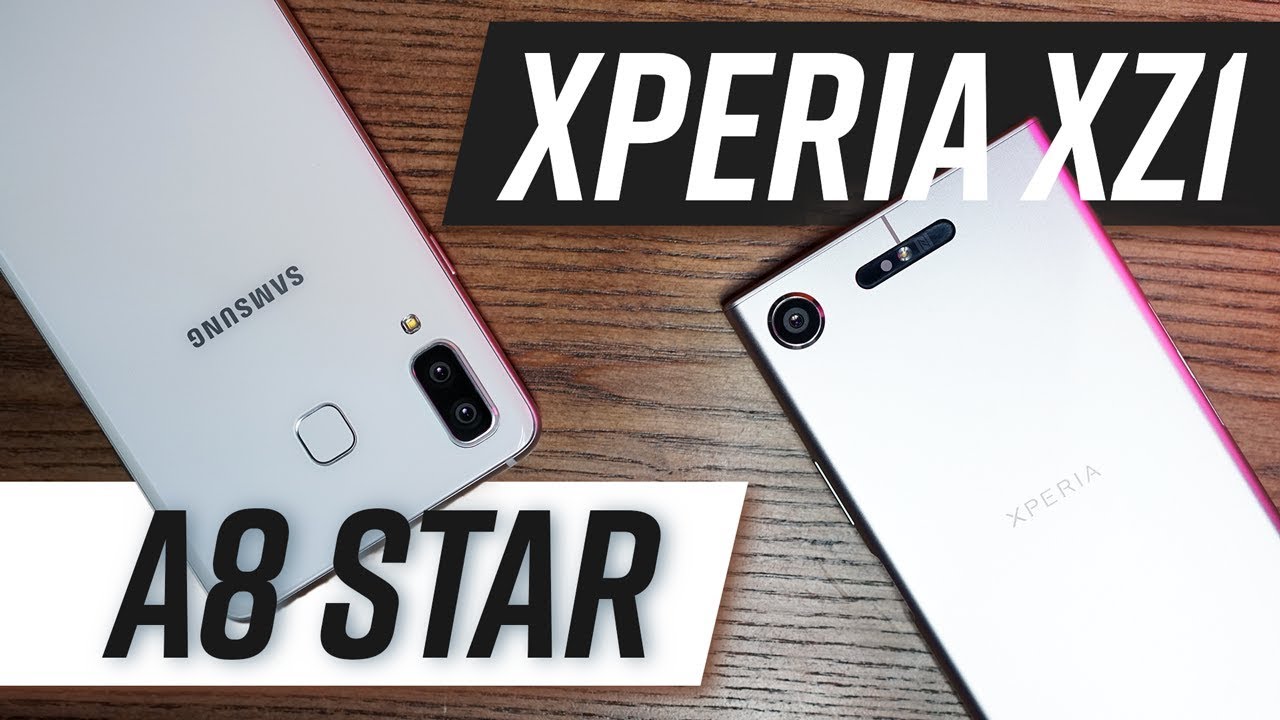 So sánh Galaxy A8 Star và Xperia XZ1 phân khúc giá 11 triệu