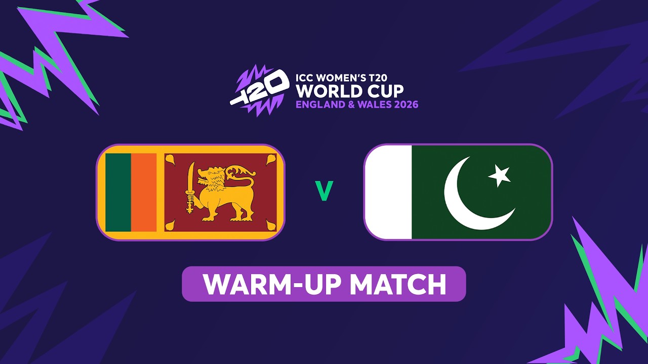 ICC Women's T20 World Cup 2026 Warm-up 3: Sri Lanka vs Pakistan