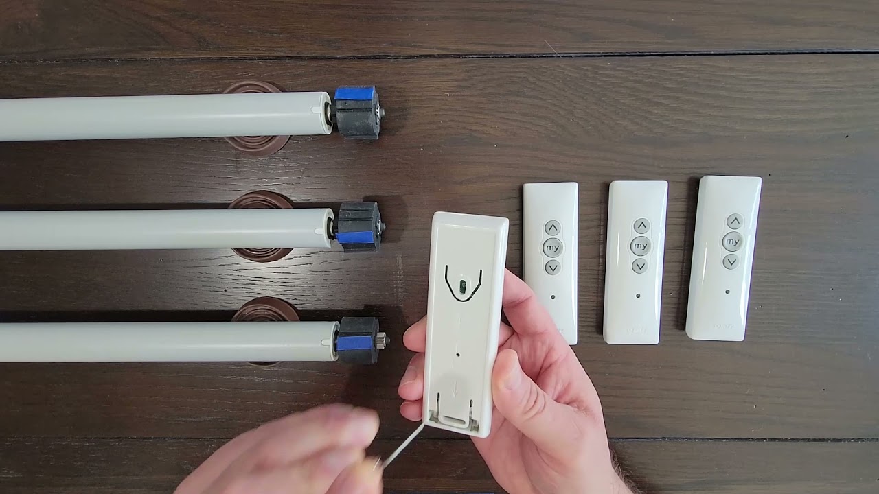 Add and Remove RTS Motor Pairings