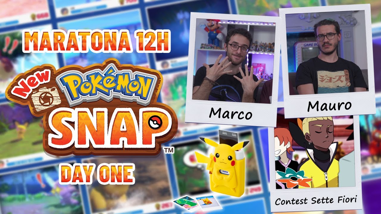 Day One di New Pokémon Snap - Maratona 12h w/ Slim Dogs