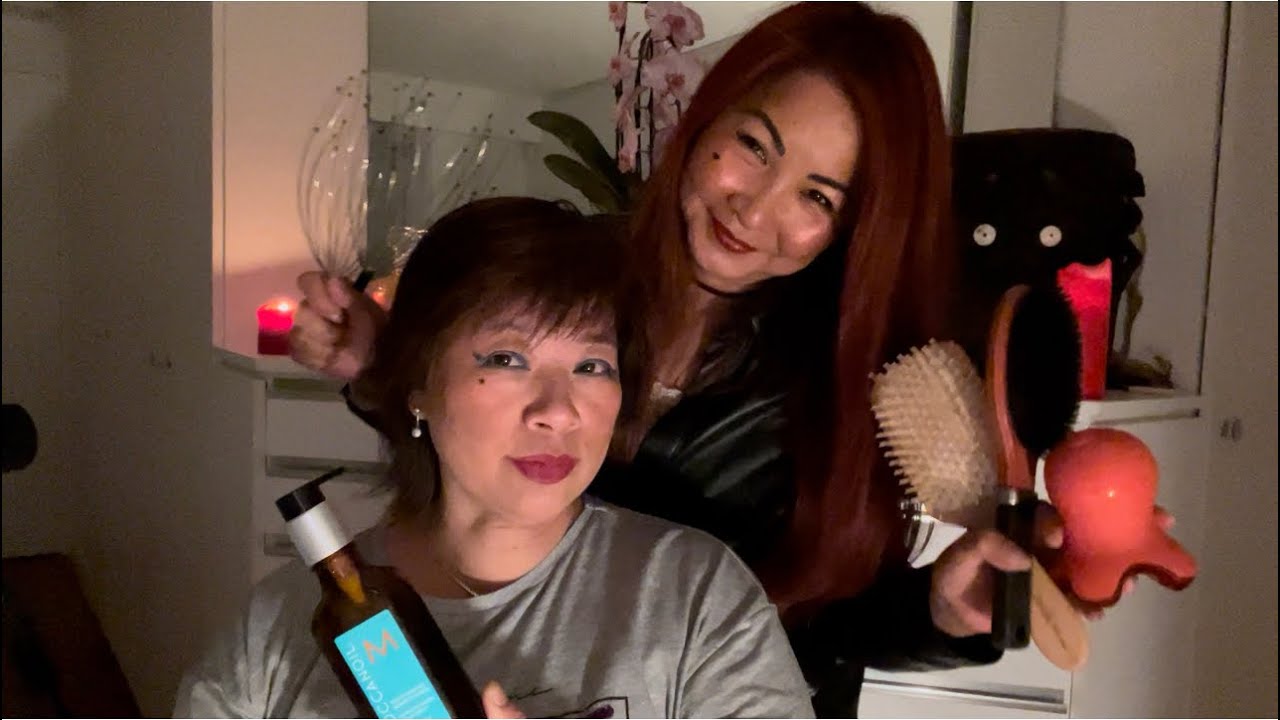 Asmr Doing Head and shoulders Massage For Diane. You can feel it too💆‍♀️