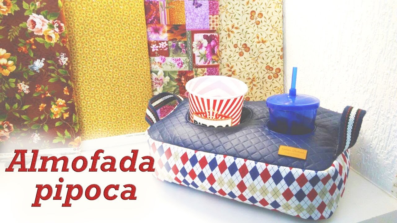 Como fazer uma almofada pipoca | Gislaine Bortolato
