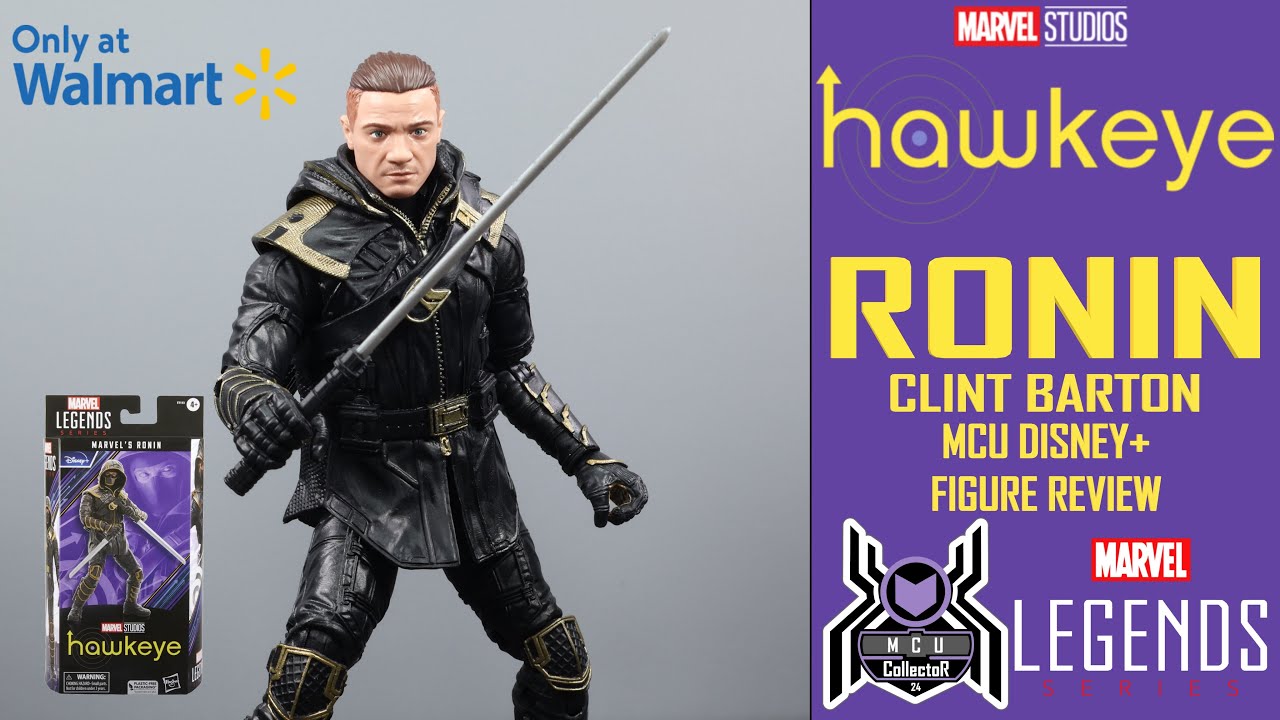 Marvel Legends RONIN Disney+ Hawkeye Clint Barton Avengers Endgame Walmart Excl MCU Figure Review