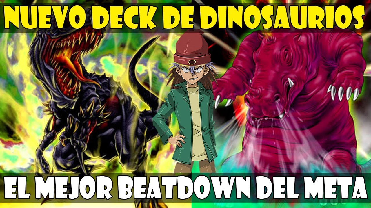 NUEVO DECK DE DINOSAURIOS DE REX RAPTOR | EL MEJOR BEATDOWN - DUEL LINKS