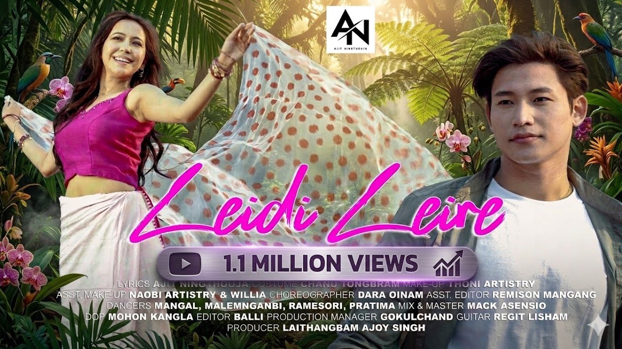 Leidi Leire  Official Music Video | Platy Laithangbam | Martin & Tete Sapam | Ajit Ningthouja