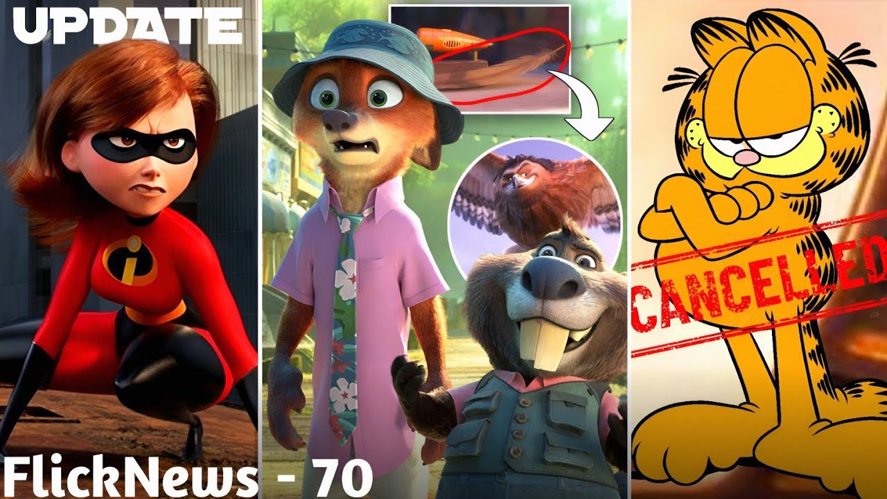Zootopia 2 Post Credit Bird Revealed! Incredibles 3 Major Update! Garfield CANCELLED Disney Next CEO