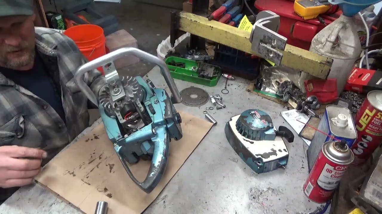 Jeff's Homelite Super XL...Weak Points Tension Resulted In No Spark!