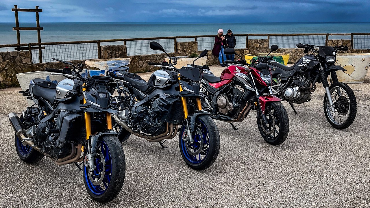 Rainy Motorcycle Trip With Friends To Peniche (Part.1)